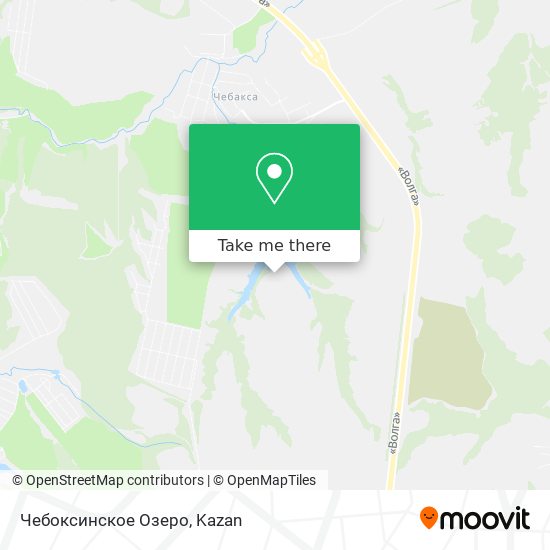 Чебоксинское Озеро map