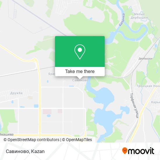Савиново map