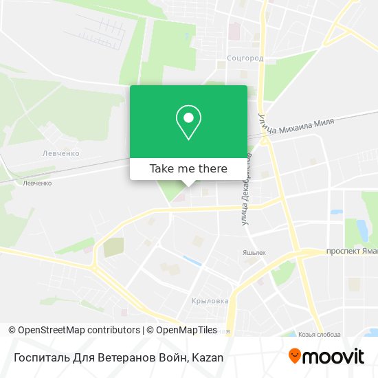 Госпиталь Для Ветеранов Войн map