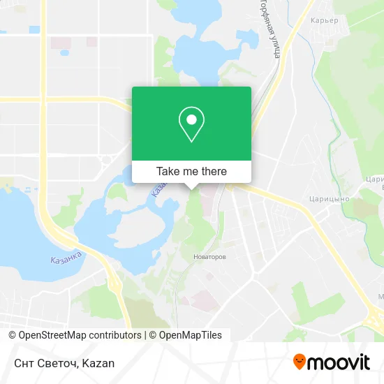 Снт Светоч map