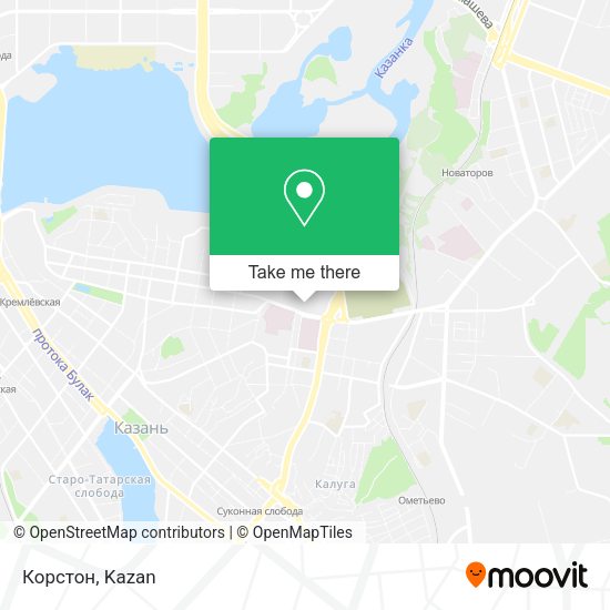 Корстон map