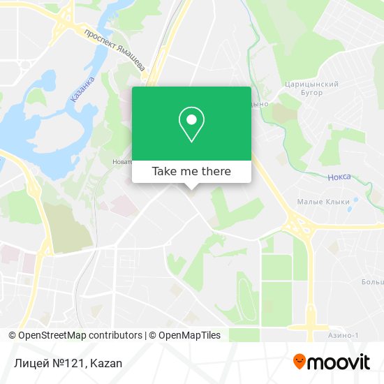 Лицей №121 map