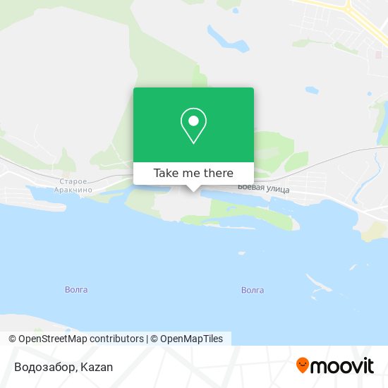 Водозабор map