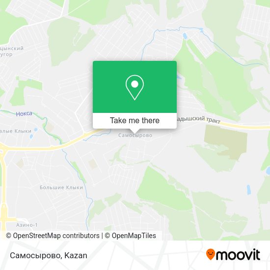 Самосырово map