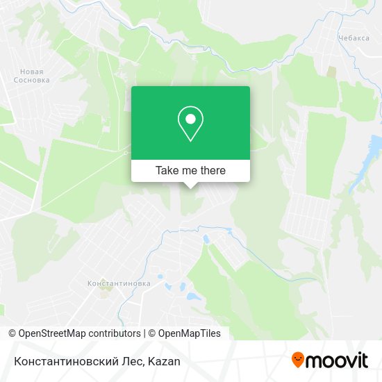 Константиновский Лес map