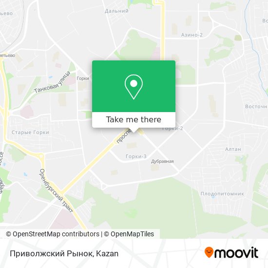 Приволжский Рынок map