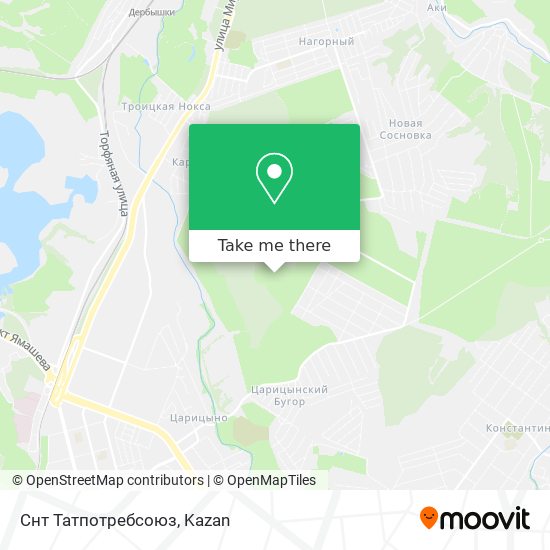 Снт Татпотребсоюз map