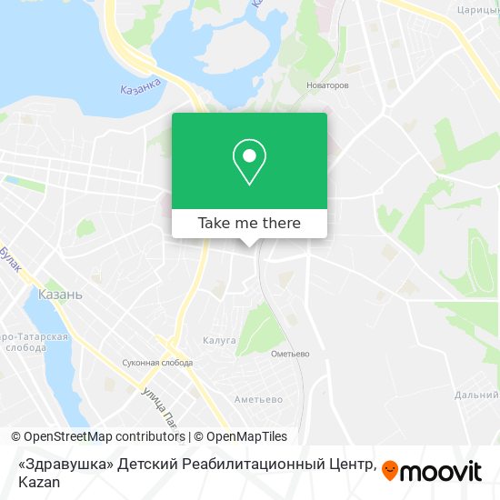 «Здравушка» Детский Реабилитационный Центр map
