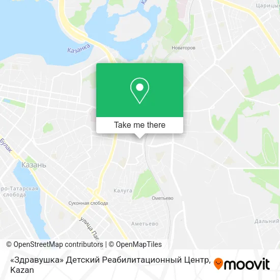 «Здравушка» Детский Реабилитационный Центр map