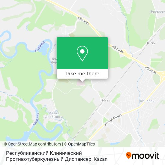 Республиканский Клинический Противотуберкулезный Диспансер map