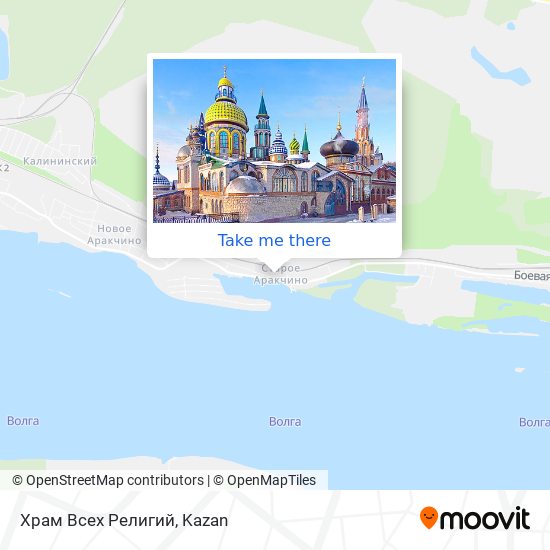 Храм Всех Религий map