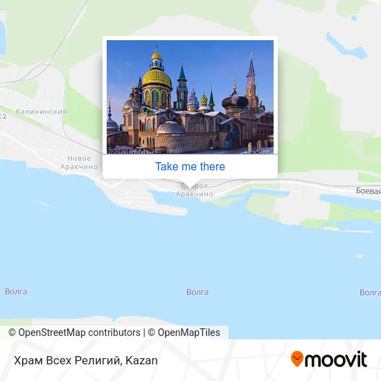 Храм Всех Религий map