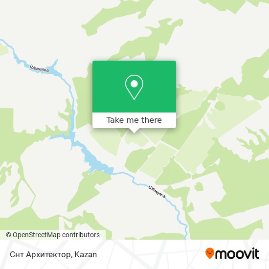 Снт Архитектор map