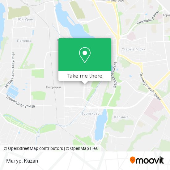 Матур map