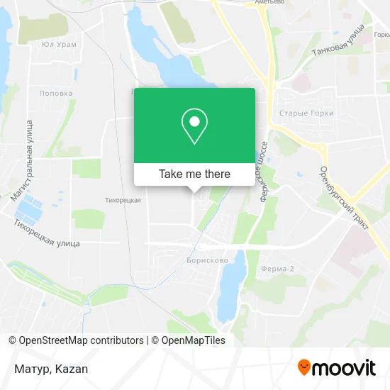 Матур map