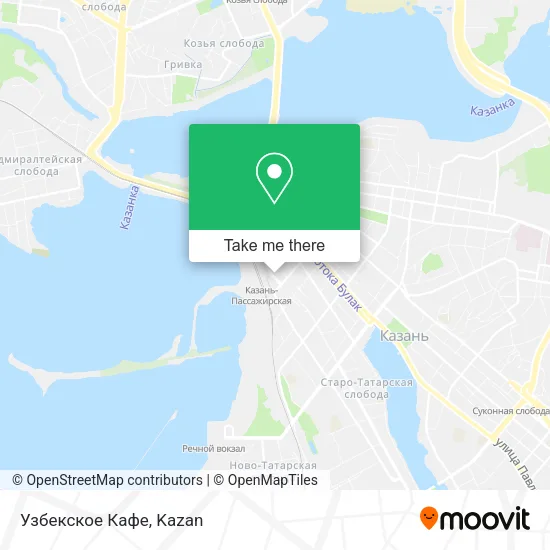 Узбекское Кафе map