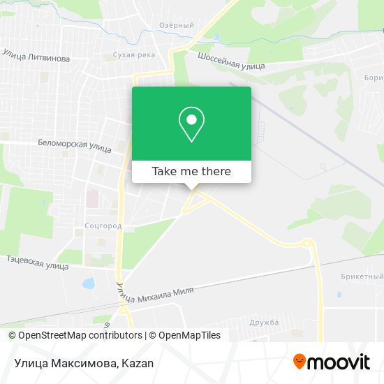 Улица Максимова map