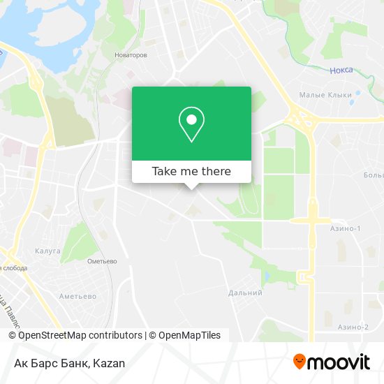 Ак Барс Банк map