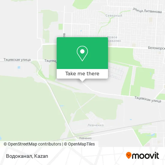 Водоканал map