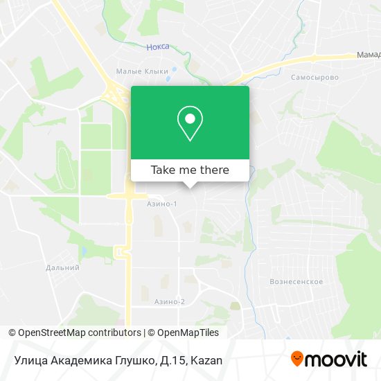 Улица Академика Глушко, Д.15 map