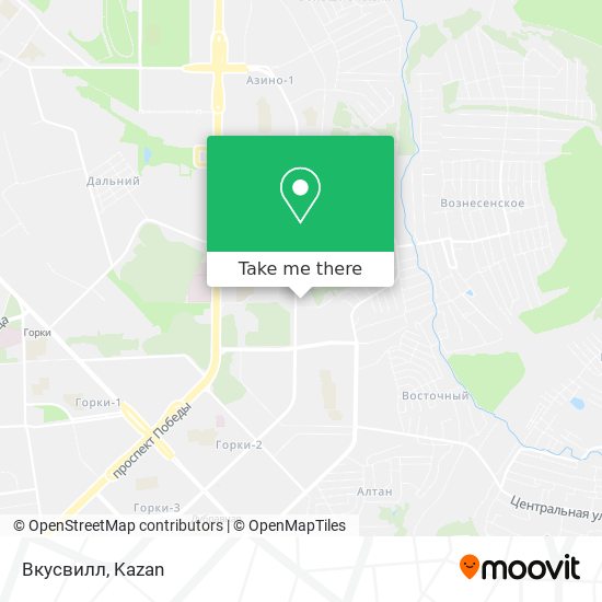 Вкусвилл map