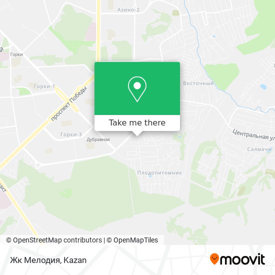 Жк Мелодия map