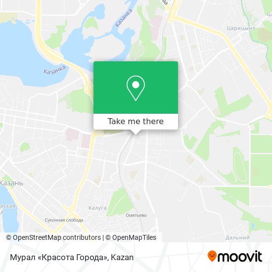Мурал «Красота Города» map