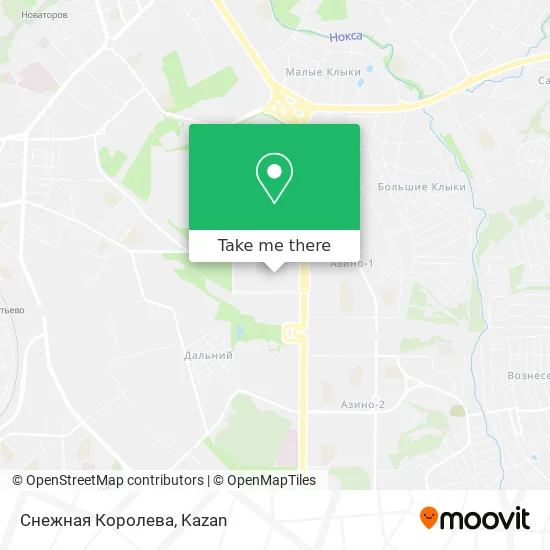 Снежная Королева map