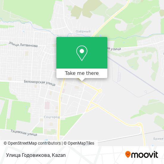 Улица Годовикова map
