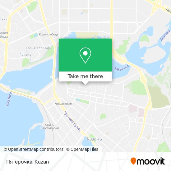 Пятёрочка map