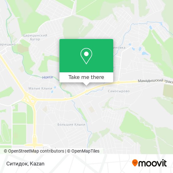 Ситидок map