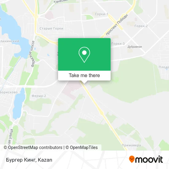 Бургер Кинг map