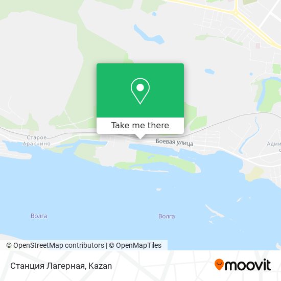 Станция Лагерная map