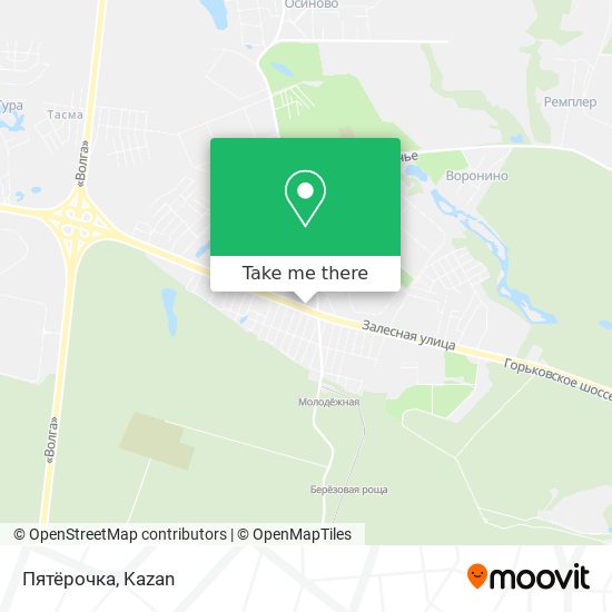 Пятёрочка map