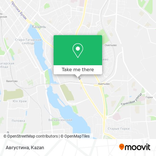 Августина map
