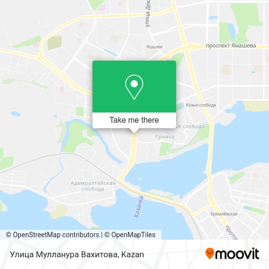 Улица Мулланура Вахитова map