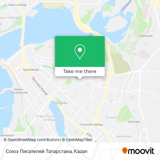 Союз Писателей Татарстана map