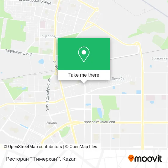 Ресторан ""Тимерхан"" map