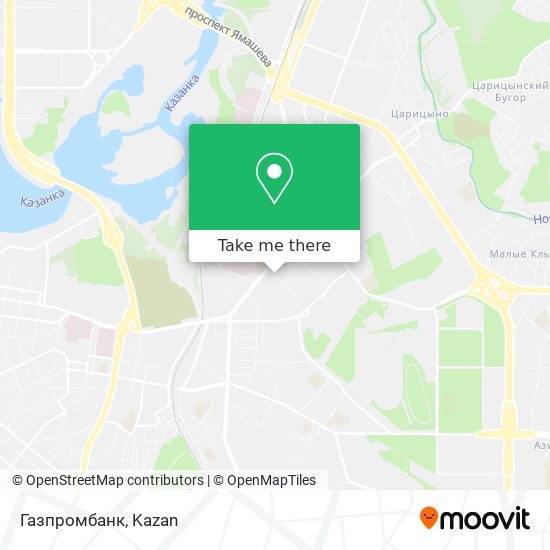 Газпромбанк map