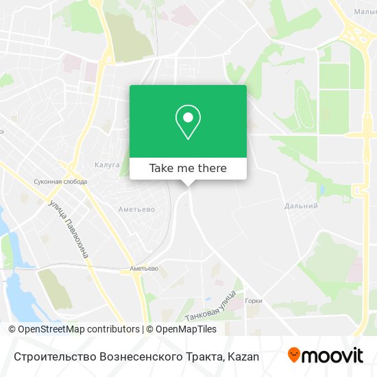 Строительство Вознесенского Тракта map