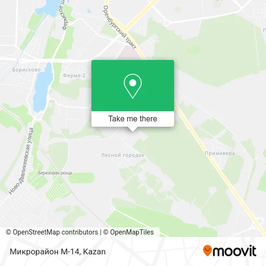 Микрорайон М-14 map