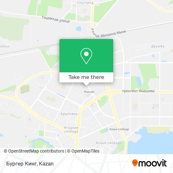 Бургер Кинг map