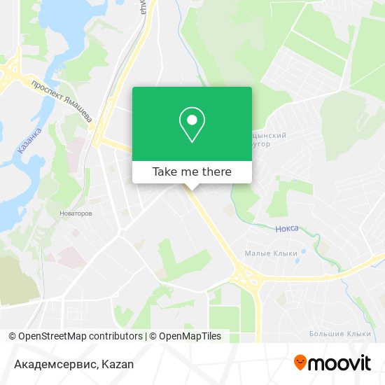 Академсервис map
