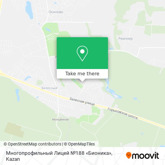 Многопрофильный Лицей №188 «Бионика» map