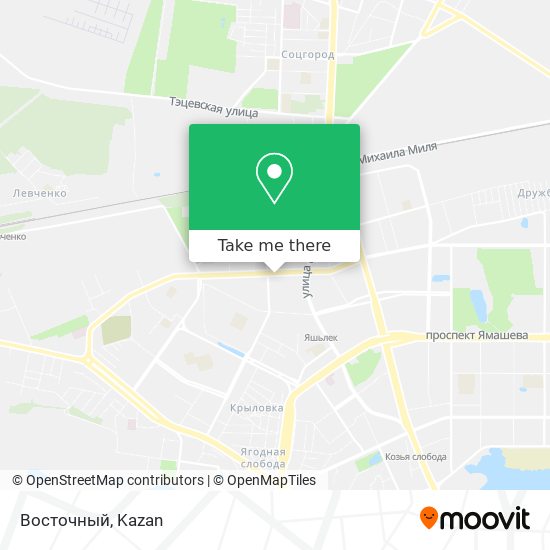 Восточный map
