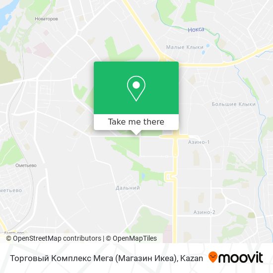Торговый Комплекс Мега (Магазин Икеа) map