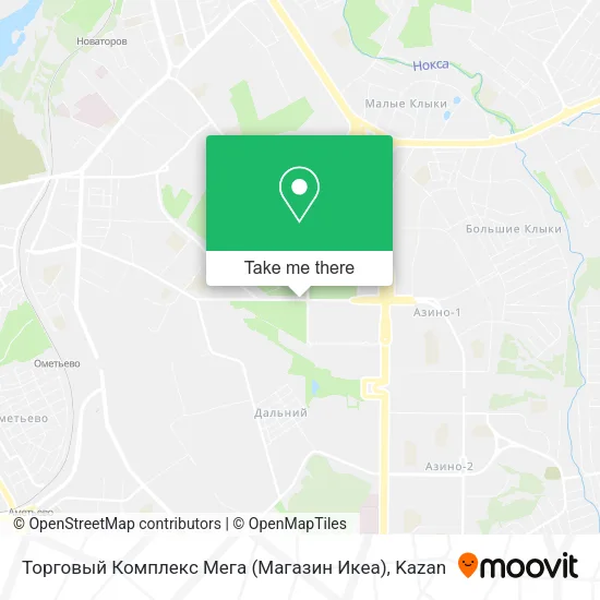 Торговый Комплекс Мега (Магазин Икеа) map
