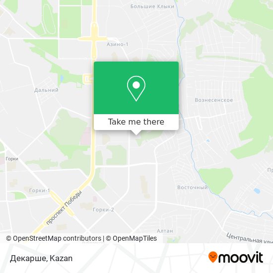 Декарше map