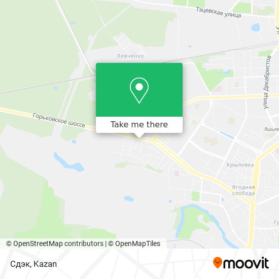 Сдэк map