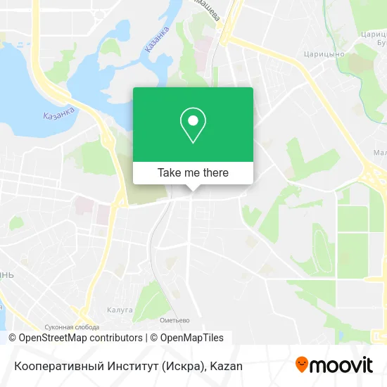 Кооперативный Институт (Искра) map